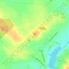 Топографическая карта Трояновая, высота, рельеф