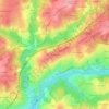 Топографическая карта Puy Neige, высота, рельеф