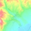 Топографическая карта Eğerci, высота, рельеф