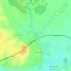 Топографическая карта Борилово, высота, рельеф