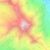 Топографическая карта Punta Tersiva, высота, рельеф