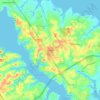 Топографическая карта Arnold, высота, рельеф