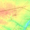Топографическая карта Забара, высота, рельеф