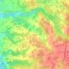 Топографическая карта Maisonneuve, высота, рельеф