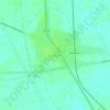 Топографическая карта Debagram, высота, рельеф