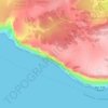 Топографическая карта Дениса Ракицкого улица, высота, рельеф