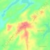 Топографическая карта Lantana, высота, рельеф