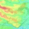 Топографическая карта Edt, высота, рельеф