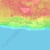 Топографическая карта Пески, высота, рельеф