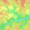 Топографическая карта Долгово, высота, рельеф
