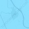 Топографическая карта Жалгансай, высота, рельеф