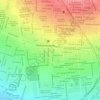 Топографическая карта 550, высота, рельеф