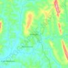 Топографическая карта Ankazobe, высота, рельеф
