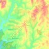 Топографическая карта Serra, высота, рельеф