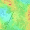 Топографическая карта Соловьёвка, высота, рельеф