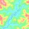 Топографическая карта 侗族, высота, рельеф