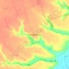 Топографическая карта Елизаветовка, высота, рельеф