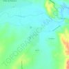 Топографическая карта Canutillo, высота, рельеф