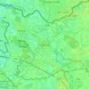 Топографическая карта Isselburg, высота, рельеф