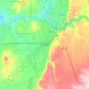 Топографическая карта Hurricane, высота, рельеф