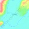 Топографическая карта Сыстыг-Хем, высота, рельеф
