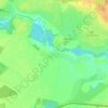 Топографическая карта Шаглино, высота, рельеф