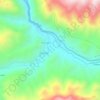Топографическая карта Katyok, высота, рельеф