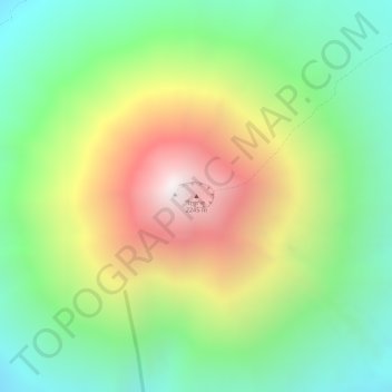 Топографическая карта Inerie, высота, рельеф