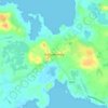 Топографическая карта Ballyconneely, высота, рельеф