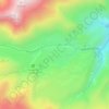 Топографическая карта поляна Эммануэля, высота, рельеф