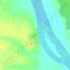 Топографическая карта Покча, высота, рельеф