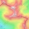 Топографическая карта Авадхара, высота, рельеф