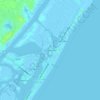 Топографическая карта Parmele Isles, высота, рельеф