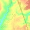 Топографическая карта Елизаветино, высота, рельеф