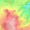Топографическая карта Berkum, высота, рельеф