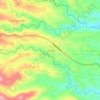 Топографическая карта Salawu, высота, рельеф