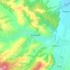 Топографическая карта Лопьянка, высота, рельеф