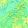 Топографическая карта Lille, высота, рельеф