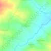 Топографическая карта Quthbullapur, высота, рельеф