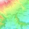 Топографическая карта Kaliangkrik, высота, рельеф