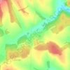 Топографическая карта Ключи, высота, рельеф
