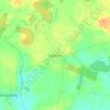 Топографическая карта Wąwelno, высота, рельеф