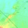 Топографическая карта Stubton, высота, рельеф