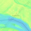 Топографическая карта Иннокентьевка, высота, рельеф