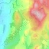 Топографическая карта Fingland, высота, рельеф