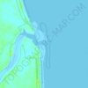 Топографическая карта Port Stewart, высота, рельеф