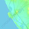 Топографическая карта Dwarka, высота, рельеф