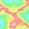Топографическая карта Килар, высота, рельеф