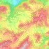 Топографическая карта Sassomolare, высота, рельеф