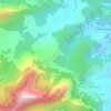 Топографическая карта CPX DO JARDIM SERRANO, высота, рельеф